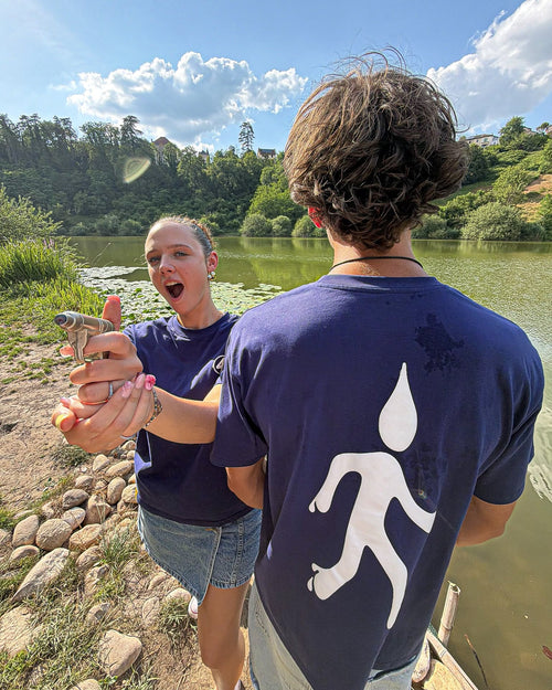 4Water T-Shirt - dos avec logo water